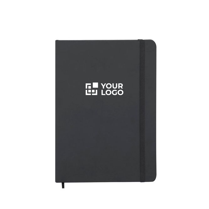 Libreta de tapa dura de piel sintética con hojas a puntos A5