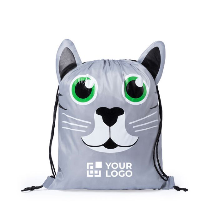 Mochilas de cuerdas con diseño de animales
