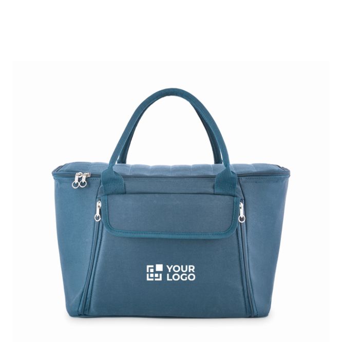 Bolsa nevera picnic de RPET para 2 con set completo