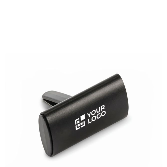 Estuche de ambientador de coche con tapa aluminio y clip