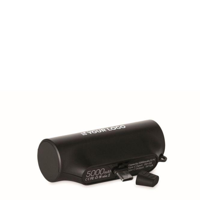 Powerbank y soporte con USB-C de carga rápida 5000 mAh