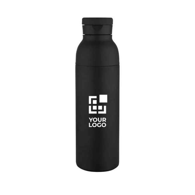 Botella termo hecha de acero inoxidable de doble pared 650ml