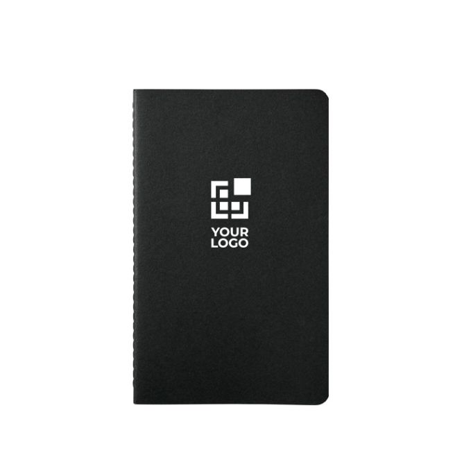 Libreta cartón costuras en lomo Moleskine Cahier Journal hojas lisas