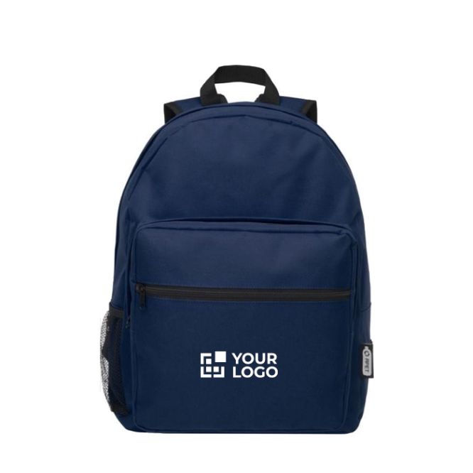 Mochila reciclada personalizada vista principal