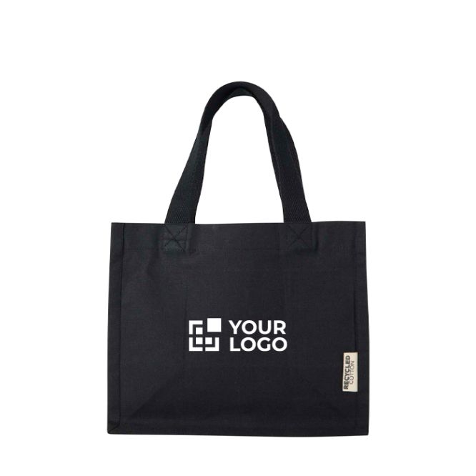 Bolsa para la compra de algodón reciclado de 9L 220 g/m2