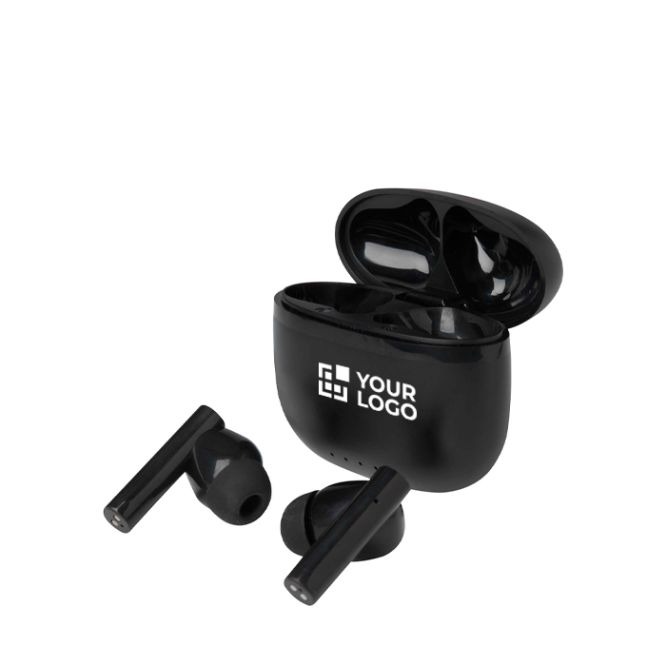 Auriculares Bluetooth 6.0 con estuche de carga y cable tipo-C