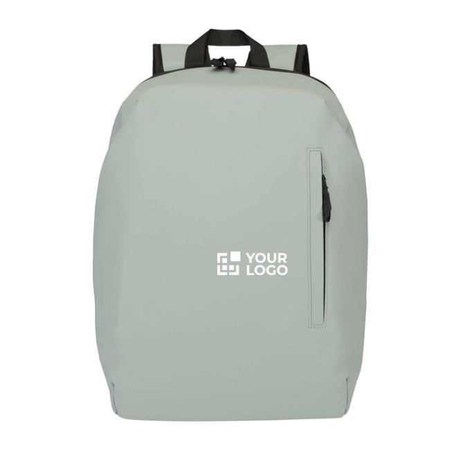Mochila antirrobo de cuero sintético con acceso trasero 18L PC 15