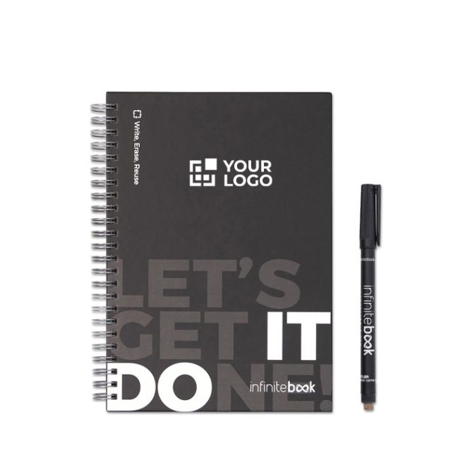 Kit de inicio Infinitebook fabricado en Europa A5 tinta negra