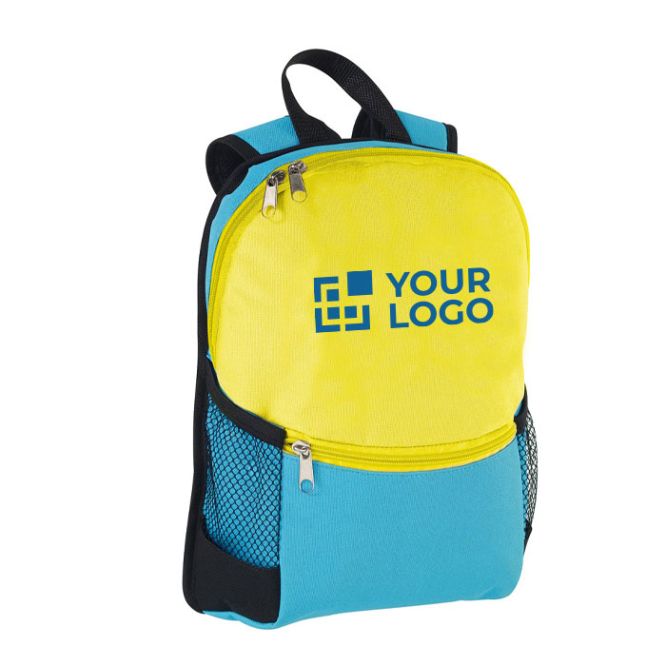 Mochila para niños bicolor para empresas
