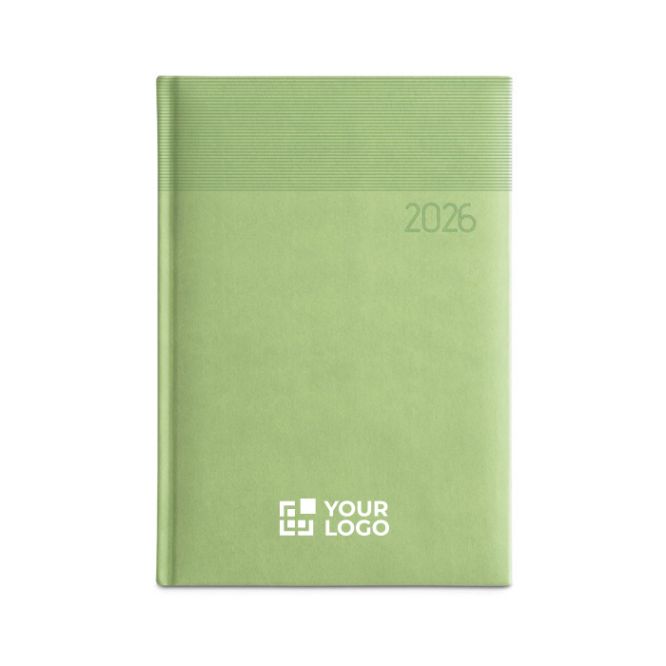 Agenda personalizada 2026 con estampado