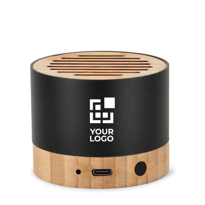 Altavoz portátil de aluminio reciclado con manos libres 3W