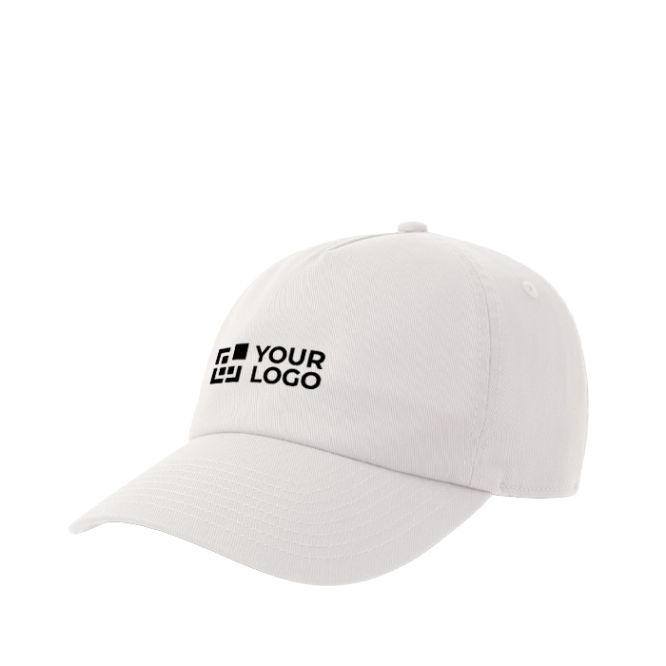 Gorra tipo dad hat ecológica de 5 paneles con visera ReTraze®