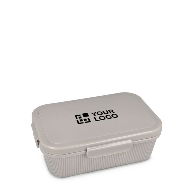 Fiambrera amplia con tapa a juego de cierre seguro Sagaform