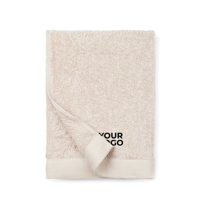 Toalla en algodón y tencel de 70 x 140 cm