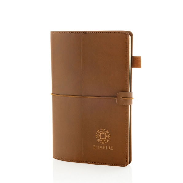 Libreta recargable de piel sintética
