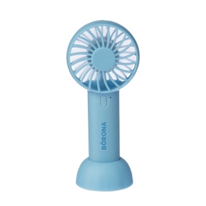 Ventilador de mano eléctrico de 3 velocidades con base extraíble