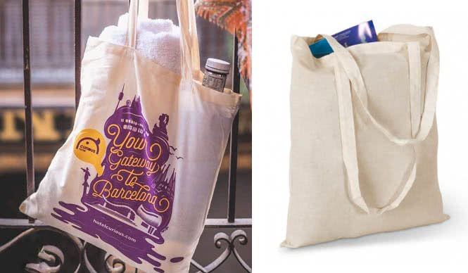 Bolsa personalizada para Hotel Curious Bolsa personalizada para Hotel Curious