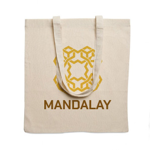 Bolsa de algodón de colores