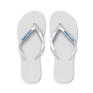 chanclas publicitarias de colores