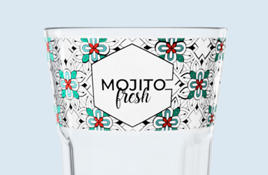 Personalización de vasos de plástico