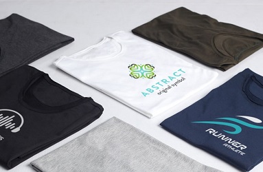 Variedad camisetas empresa