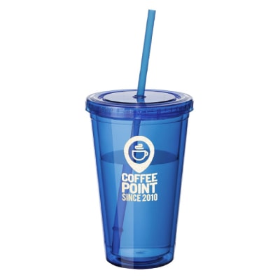 Vasos con pajita baratos Vaso personalizado tapa y pajita